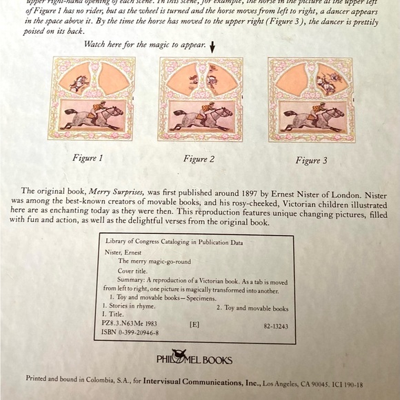 Vintage Reproduction of the Antique book, Merry-Magic-Go-Around Book - Picture 7 of 12
